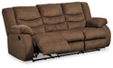 Tulen Reclining Sofa - World Furniture Gallery (Newark, CA)