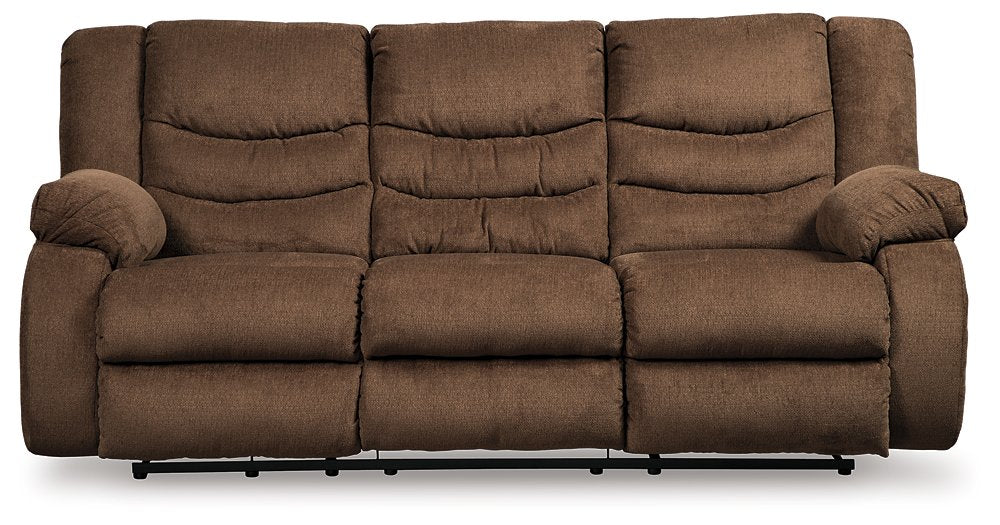 Tulen Reclining Sofa - World Furniture Gallery (Newark, CA)