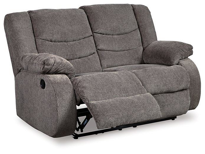 Tulen Reclining Loveseat - World Furniture Gallery (Newark, CA)