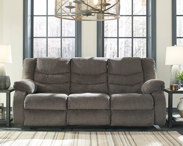 Tulen Reclining Sofa - World Furniture Gallery (Newark, CA)