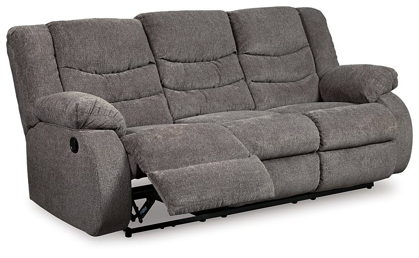 Tulen Reclining Sofa - World Furniture Gallery (Newark, CA)