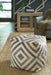 Hartselle Pouf - World Furniture Gallery (Newark, CA)