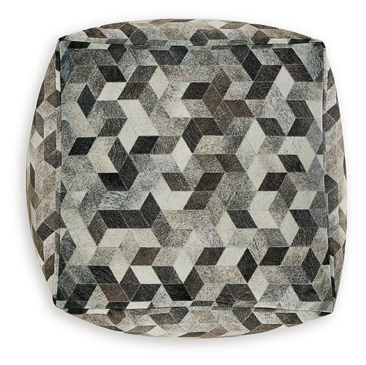 Albermarle Pouf - World Furniture Gallery (Newark, CA)