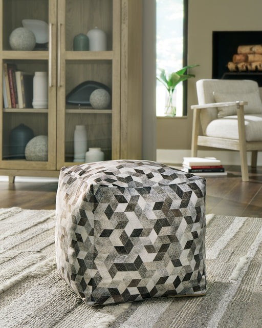 Albermarle Pouf - World Furniture Gallery (Newark, CA)