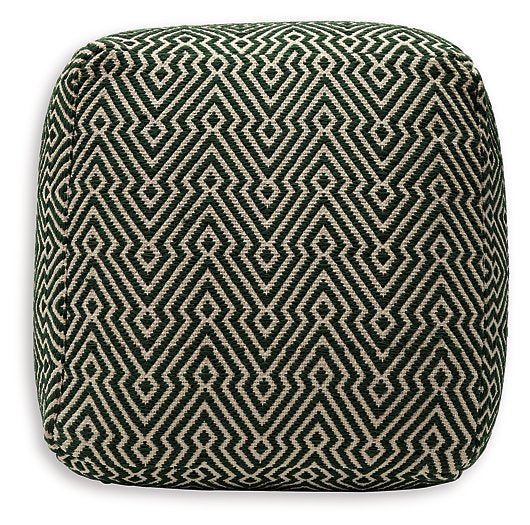 Abacy Pouf - World Furniture Gallery (Newark, CA)