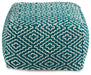 Brynnsen Pouf - World Furniture Gallery (Newark, CA)