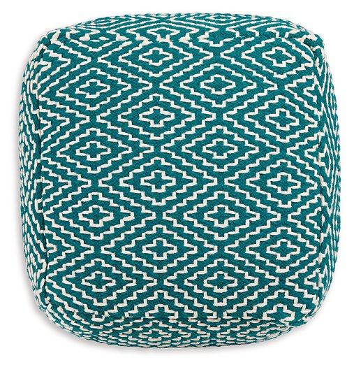 Brynnsen Pouf - World Furniture Gallery (Newark, CA)