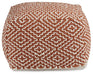 Brynnsen Pouf - World Furniture Gallery (Newark, CA)