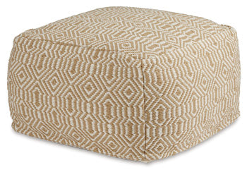 Adamont Pouf - World Furniture Gallery (Newark, CA)