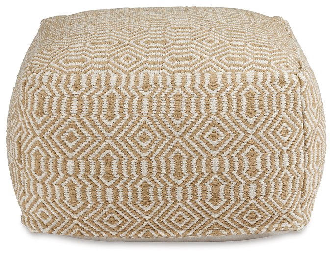 Adamont Pouf - World Furniture Gallery (Newark, CA)