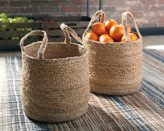 Brayton Basket (Set of 2) - World Furniture Gallery (Newark, CA)