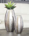 Dinesh Vase (Set of 2) - World Furniture Gallery (Newark, CA)