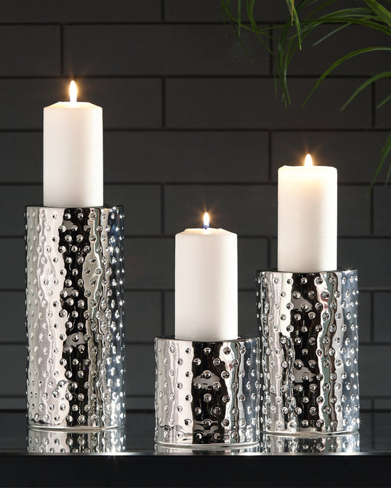 Marisa Candle Holder (Set of 3) - World Furniture Gallery (Newark, CA)