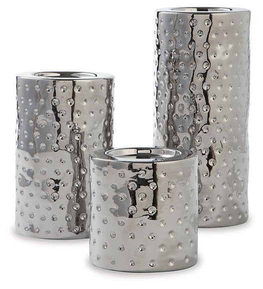 Marisa Candle Holder (Set of 3) - World Furniture Gallery (Newark, CA)