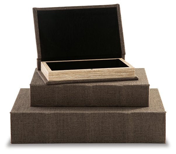 Jolina Box (Set of 3) - World Furniture Gallery (Newark, CA)