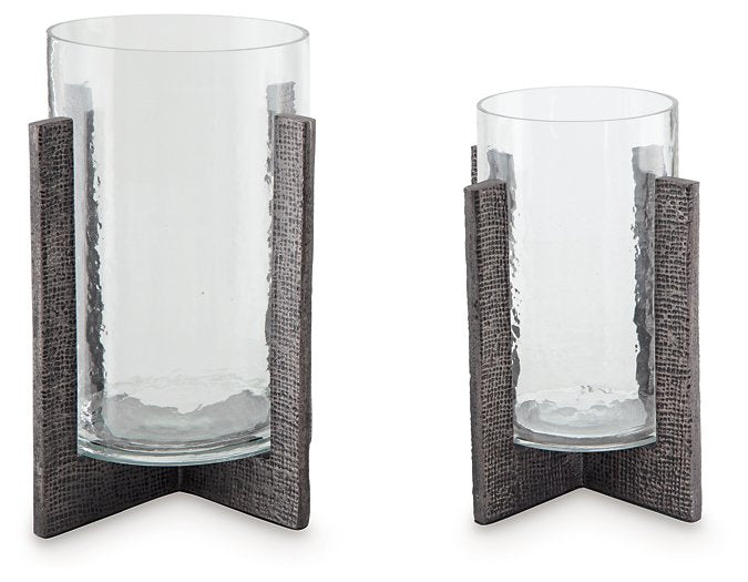 Garekton Candle Holder (Set of 2) - World Furniture Gallery (Newark, CA)