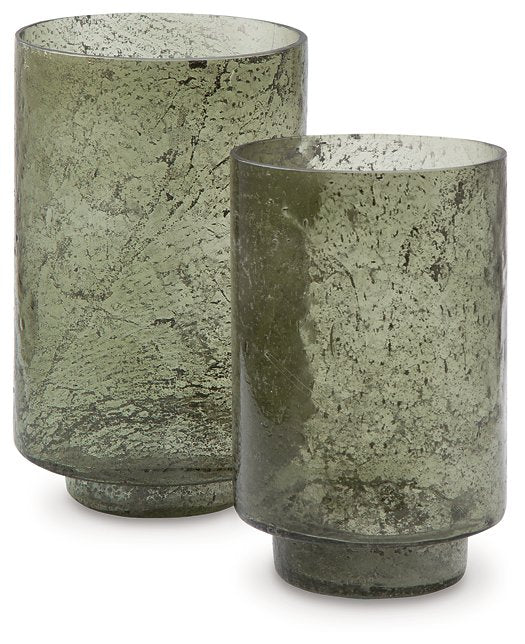 Clarkton Candle Holder Set (Set of 2) - World Furniture Gallery (Newark, CA)