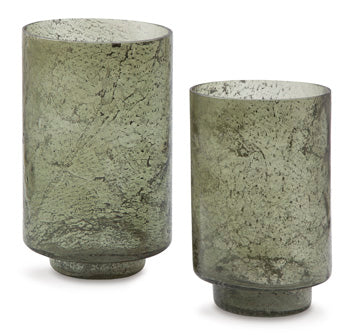 Clarkton Candle Holder Set (Set of 2) - World Furniture Gallery (Newark, CA)