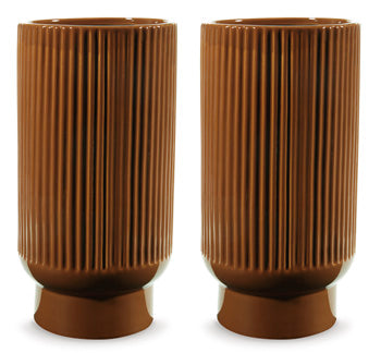 Avalyah Vase (Set of 2) - World Furniture Gallery (Newark, CA)