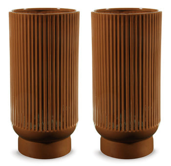 Avalyah Vase (Set of 2) - World Furniture Gallery (Newark, CA)