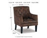 Drakelle Accent Chair - World Furniture Gallery (Newark, CA)