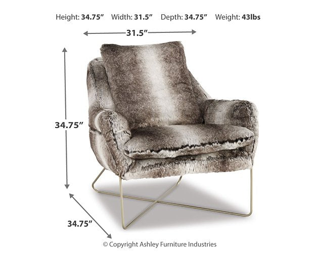 Wildau Accent Chair - World Furniture Gallery (Newark, CA)