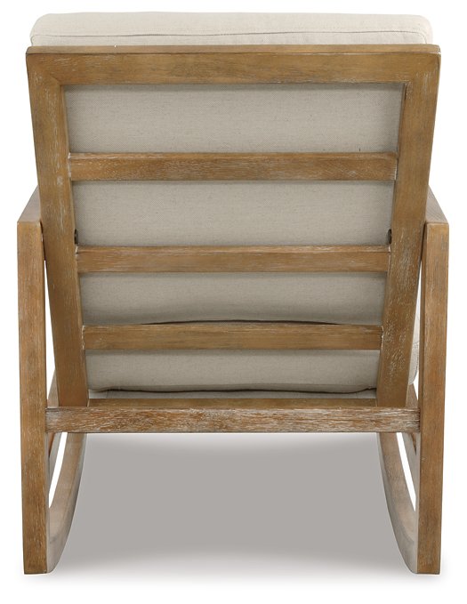 Novelda Rocker Accent Chair - World Furniture Gallery (Newark, CA)