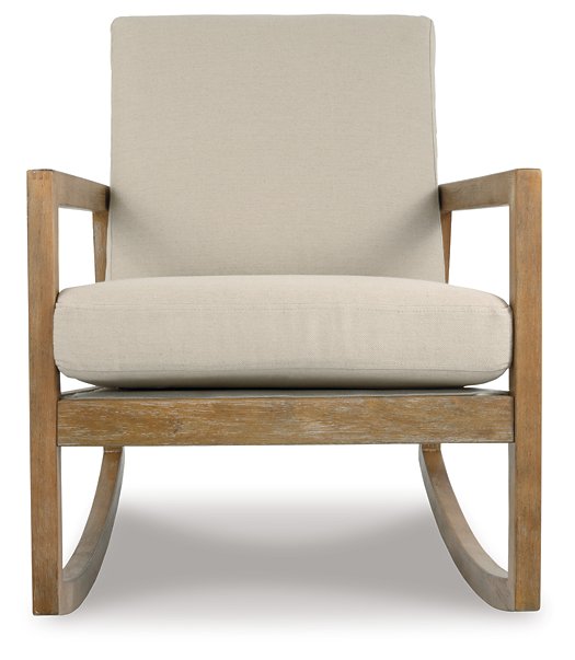 Novelda Rocker Accent Chair - World Furniture Gallery (Newark, CA)