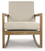 Novelda Rocker Accent Chair - World Furniture Gallery (Newark, CA)