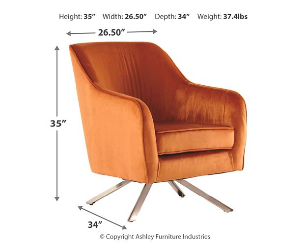 Hangar Accent Chair - World Furniture Gallery (Newark, CA)