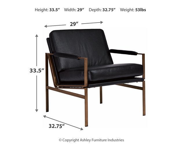 Puckman Accent Chair - World Furniture Gallery (Newark, CA)