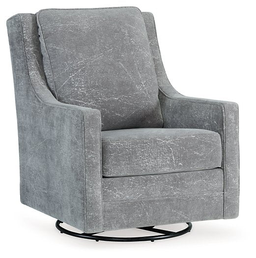 Kambria Swivel Glider Accent Chair - World Furniture Gallery (Newark, CA)