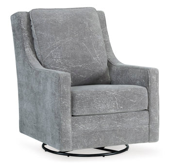 Kambria Swivel Glider Accent Chair - World Furniture Gallery (Newark, CA)