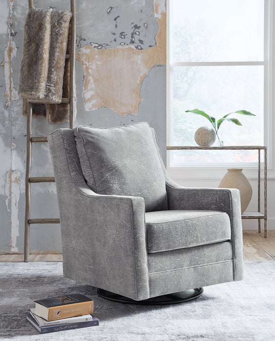 Kambria Swivel Glider Accent Chair - World Furniture Gallery (Newark, CA)