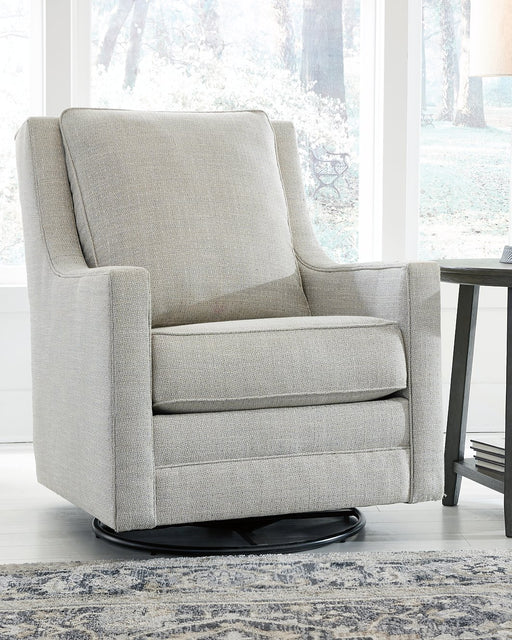 Kambria Swivel Glider Accent Chair - World Furniture Gallery (Newark, CA)