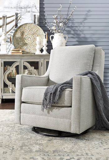 Kambria Swivel Glider Accent Chair - World Furniture Gallery (Newark, CA)