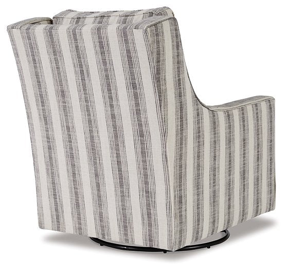 Kambria Swivel Glider Accent Chair - World Furniture Gallery (Newark, CA)