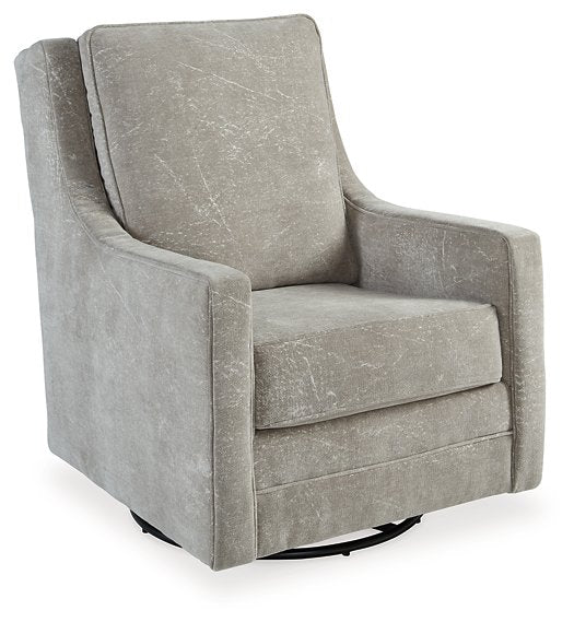 Kambria Swivel Glider Accent Chair - World Furniture Gallery (Newark, CA)