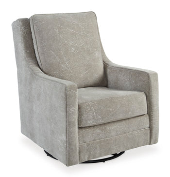 Kambria Swivel Glider Accent Chair - World Furniture Gallery (Newark, CA)