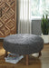 Jassmyn Oversized Accent Ottoman - World Furniture Gallery (Newark, CA)