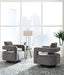 Alcoma Swivel Accent Chair - World Furniture Gallery (Newark, CA)