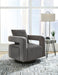 Alcoma Swivel Accent Chair - World Furniture Gallery (Newark, CA)