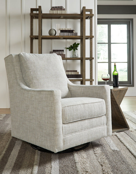 Kambria Swivel Glider Accent Chair - World Furniture Gallery (Newark, CA)