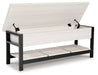 Rhyson Storage Bench - World Furniture Gallery (Newark, CA)