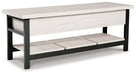 Rhyson Storage Bench - World Furniture Gallery (Newark, CA)