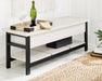 Rhyson Storage Bench - World Furniture Gallery (Newark, CA)