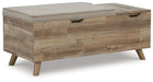 Gerdanet Storage Bench - World Furniture Gallery (Newark, CA)