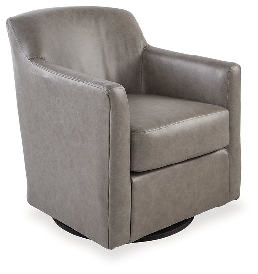 Bradney Swivel Accent Chair - World Furniture Gallery (Newark, CA)