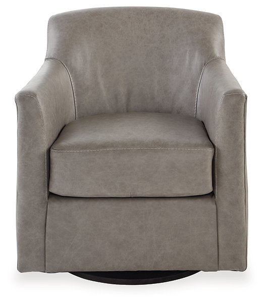 Bradney Swivel Accent Chair - World Furniture Gallery (Newark, CA)