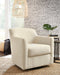 Bradney Swivel Accent Chair - World Furniture Gallery (Newark, CA)